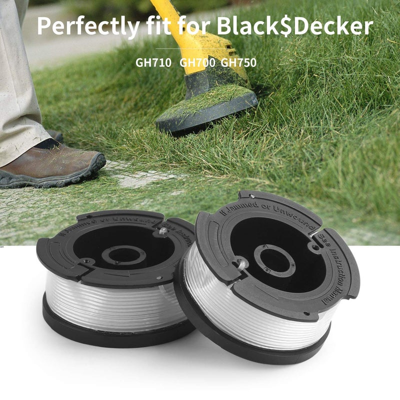 YDSL 4-Pack String Trimmer Replacement Spool for BLACK and DECKER AF-100 Autofeed Weed Eater Spool 30 Feet/0.065 Inches - Image 2